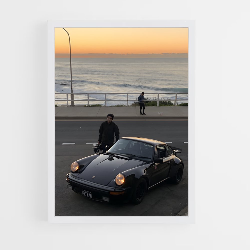 Poster L'Homme et la Porsche (vue 3)